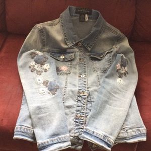 Live a little medium  jeans jacket